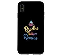 Respire, Croire, recevoir Coque pour iPhone XS Max