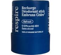 Respire Recharge Déodorant Stick Embruns Cèdre 50 g