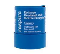 Respire Recharge Déodorant Stick Menthe Eucalyptus 48h 50 g