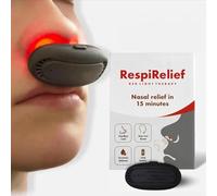Respirelief Instrument de thérapie nasale à lumière rouge, instrument de thérapie nasale à lumière rouge, dispositif de thérapie nasale à lumière rouge RespiRelief pour le nez, ampoule rouge (1 pièce)