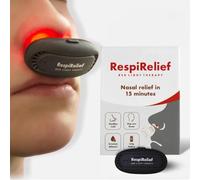 Respirelief Red Light Nasal Therapy Instrument, Nurbini™ Respirelief Red Light Nasal Therapy Device, Seurico™ INSTANT Respirelief Red Light Nasal Therapy Device (1 Pc)