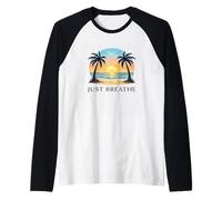 Respirez, Calme, énergie, Respiration, Vie consciente, Flux de Tai Chi Manche Raglan