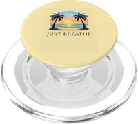 Respirez, Calme, énergie, Respiration, Vie consciente, Flux de Tai Chi PopSockets PopGrip pour MagSafe