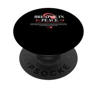 Respirez en Paix - Urban Typography Streetwear PopSockets PopGrip Adhésif