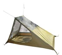 Respirez facilement dans cette tente de camping légère en maille sans poteaux de soutien, parfaite pour les randonneurs