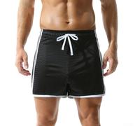 Respirez librement dans notre boxer léger pour homme conçu pour une utilisation active (L noir)