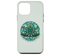 Respirez, yogo Tee Grenouille méditative géométrique Coque pour iPhone 12 Mini