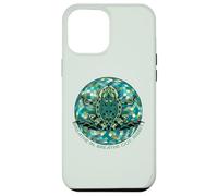 Respirez, yogo Tee Grenouille méditative géométrique Coque pour iPhone 12 Pro Max