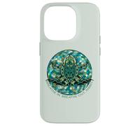 Respirez, yogo Tee Grenouille méditative géométrique Coque pour iPhone 14 Pro