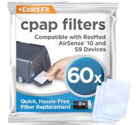 resplabs Filtres CPAP pour ResMed AirSense 10 et AirCurve 10-60 Filtres Jetables de Remplacement - Compatible S9