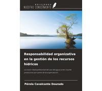 Responsabilidad organizativa en la gestión de los recursos hídricos: La visión medioambiental del uso del agua como insumo productivo por parte de la organización.