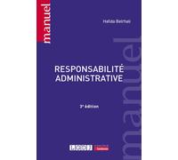 Responsabilité administrative - Hafida Belrhali - Lgdj - broché - Manuel