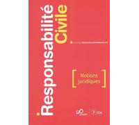 Responsabilité civile: Notions juridiques