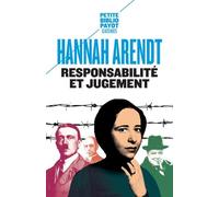 Responsabilité Et Jugement