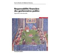 Responsabilité financière des gestionnaires publics - Stéphanie Damarey - Mare & Martin - broché - Essai