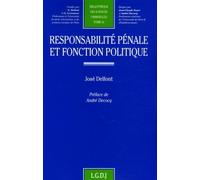 responsabilité pénale et fonction politique (41)
