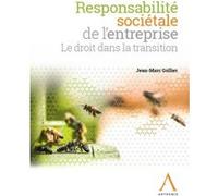 Responsabilite societale de l'entreprise GOLLIER J-M. (Auteur)