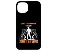 Responsable de la chaîne d'approvisionnement par Day Zombie by Night Funny Halloween Coque pour iPhone 13