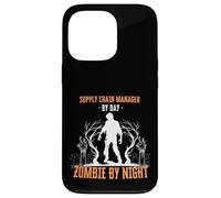 Responsable de la chaîne d'approvisionnement par Day Zombie by Night Funny Halloween Coque pour iPhone 13 Pro