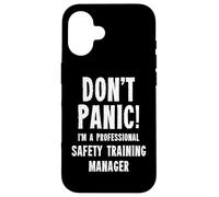 Responsable de la formation à la sécurité Coque pour iPhone 16