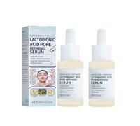 Responsable des pores d'acide lactobionique, visage nourrissant l'acide lactobionique, nettoyage en profondeur pores fins hydrater la peau, 30 ml (2pcs)