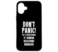 Responsable des relations avec les fournisseurs informatiques Coque pour iPhone 16 Plus