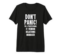 Responsable des Relations avec Les fournisseurs informatiques T-Shirt Haut de Gamme