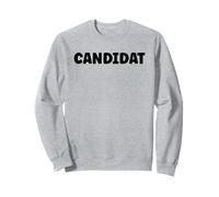 Responsable Équipe Événement Mot Idéal Simple Candidat Sweatshirt