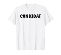 Responsable Équipe Événement Mot Idéal Simple Candidat T-Shirt