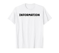 Responsable Équipe Événement Mot Idéal Simple Information T-Shirt