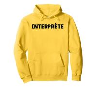 Responsable Équipe Événement Mot Idéal Simple Interprète Sweat à Capuche