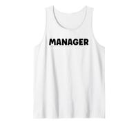 Responsable Équipe Événement Mot Idéal Simple Manager Débardeur
