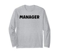 Responsable Équipe Événement Mot Idéal Simple Manager Manche Longue