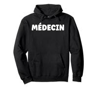 Responsable Équipe Événement Mot Idéal Simple Médecin Sweat à Capuche