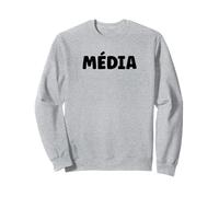 Responsable Équipe Événement Mot Idéal Simple Média Sweatshirt
