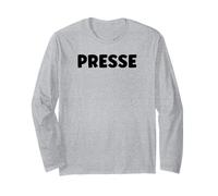 Responsable Équipe Événement Mot Idéal Simple Presse Manche Longue