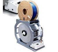 Respooler de filament 3D électrique, fonctionnement stable à faible bruit, avec alimentation à double port for l'organisation du filament d'impression 3D à domicile