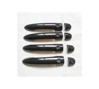 RESPUNEKBAH Accessoires Pour Renault Pour Megane 2 Ii MK2 Poignée De Porte En Plastique Imitation Fibre De Carbone(4DC1K4)