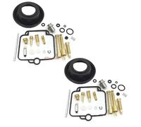 RESPUNEKBAH Carburateurs Moto pour Mikuni BST 33 pour Suzuki GS500E GSX1100G DR250S DR250SE DR350S DR350SE DR350 Kit Réparation Carburateur Moto (2 Set)