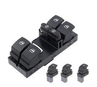 RESPUNEKBAH Commande De Lève-vitre Électrique Pour Seat Pour Alhambra 2011-2016 Références 7P6959857 7L6959857E 7L6959855B(Chrome Set)