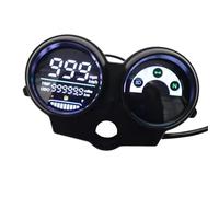 RESPUNEKBAH Compteurs Vitesse pour Moto pour CG125 Fan125 pour Titan125 Moto LED Tableau De Bord Numérique Accessoire Tachymètre Odomètre Compteur De Vitesse Moto Compteur De Vitesse Jauge