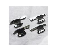 RESPUNEKBAH Couvercle De Cuvette De Poignée De Porte Pour Ford Pour Ranger 2023 2024 Accessoires Garniture Plastique Chrome Noir Mat(YS)