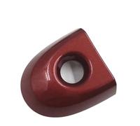 RESPUNEKBAH Couvercle de poignée de verrouillage de e porte avant et arrière pour Nissan pour March IV pour Micra K13 pour JUKE F15 pour Cube Z12 pour Tiida(1 PCS Red key hole)