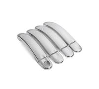 RESPUNEKBAH Couvercles Poignée Porte Latérale Extérieure Chromés Pour VW Pour Touran Pour Caddy Pour T5 Pour Transporter 2004 2005 2003-2015 2006 2007(Modèle 3)