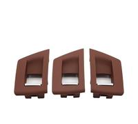 RESPUNEKBAH Ensemble 3 Pièces Cache-bouton Commande Lève-vitre Intérieur Portières Onduite Gauche Droite Pour Série 5 F10, F11, F18 520i, 523i, 525i, 528i, 535i(RHD Red Brown)