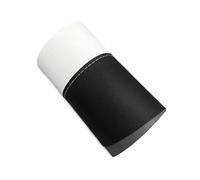 RESPUNEKBAH Ensemble De 4 Protections En Cuir Pour Poignées De Porte Intérieures Pour Nissan Pour X-Trail Pour Rogue 2014 2015 2016 2017 2018(Black-white splice)