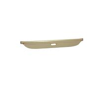 RESPUNEKBAH Housse Coffre Voiture Rideau Bagages Abri Confidentialité Coussin Chargement Rétractable pour Mercedes pour Benz ML W164 450 350 2006-2011 (Canvas Beige)