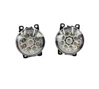 RESPUNEKBAH Interrupteur Pour Feux Brouillard Et Feux De Jour Pour Mitsubishi Pour Outlander 2016-2019 - Cache Phares Antibrouillard À LED(9Light lamp)