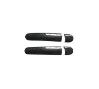 RESPUNEKBAH Poignées Couvre Plastique Imitation Fibre De Carbone Pour TT 8j 8n MK1 MK2 RS Accessoires Poignée De Porte Couvre Garniture(2DK-N)