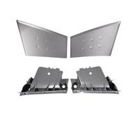 RESPUNEKBAH Poignées De Porte Intérieures Grises Pour Citroën C1 2005-2014 - Cache-boucles De Porte - Base D'accoudoir(4 PIÈCES)